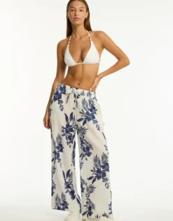Aloha Beach Pants - White
