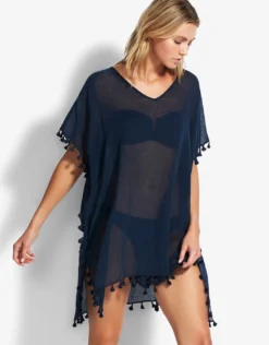 Amnesia Kaftan - Indigo