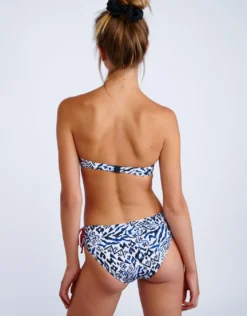 Aquali Sakata Bandeau Bikini Top