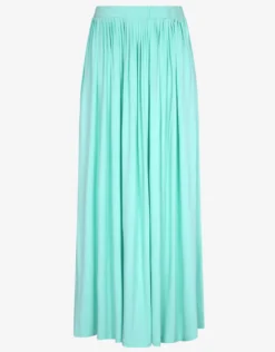 Areia Knit Maxi Skirt - Aqua