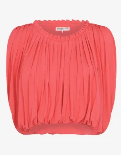 Areia Knit Top - Coral