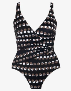 Bambu Wrap Swimsuit - Brown