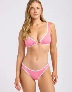 Beach Bound Hipster Bikini Pant - Begonia Pink