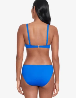 Beach Club Solids Ring OTS Bikini Top - Royal Blue