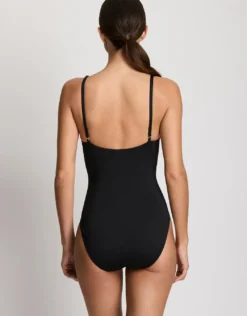Beach Club Solids Tall Triangle Swimsuit - Black
