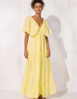 Beach Dress - Celestial Yellow