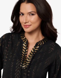 Beach Etc Jacquard Beach Dress -Black