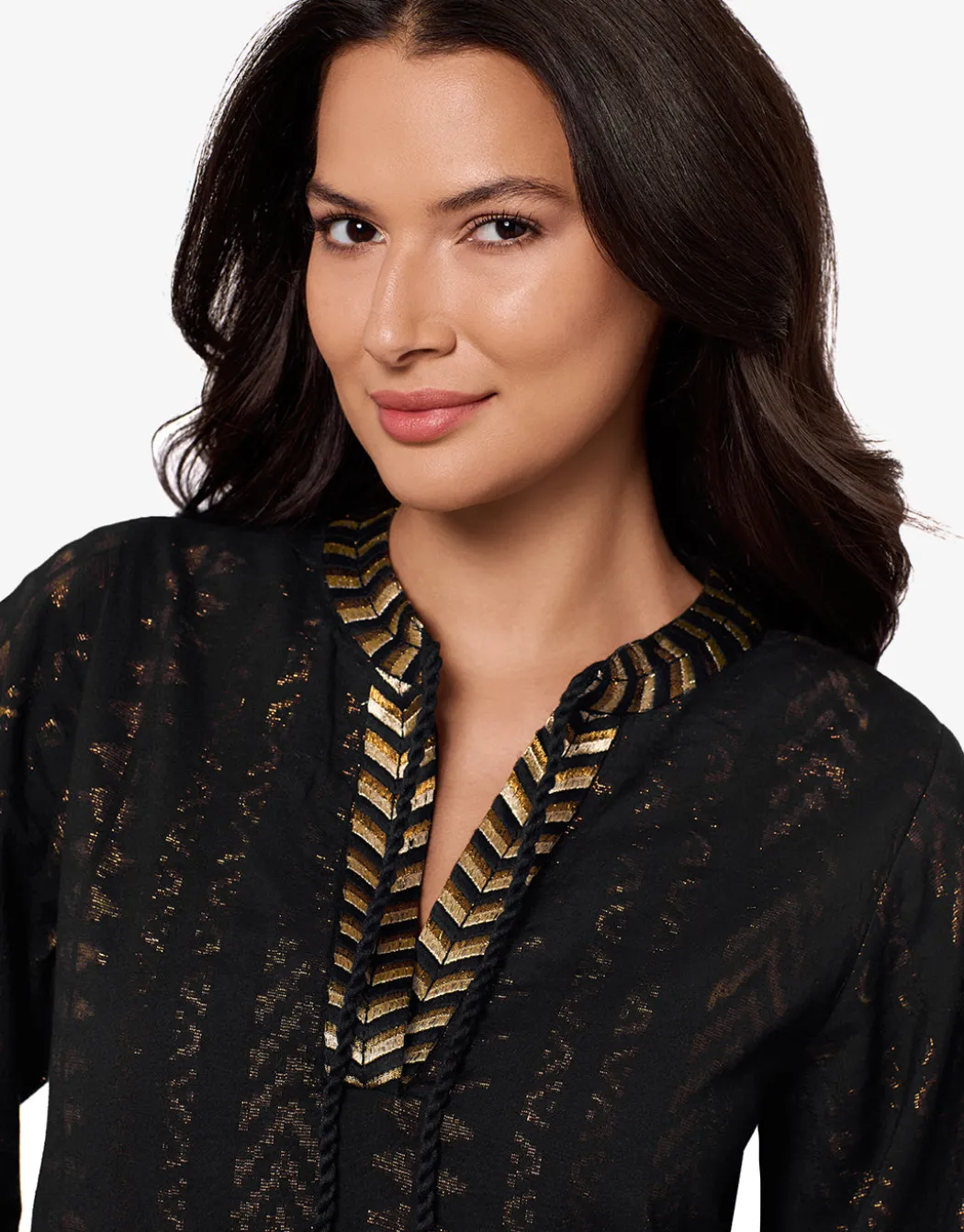 Beach Etc Jacquard Beach Dress -Black