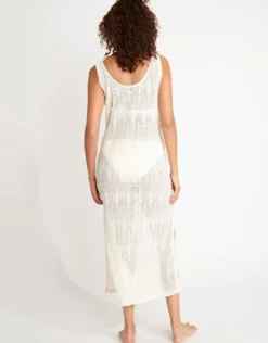 Beachsoul Tupai Midi Dress - Ecru