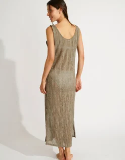 Beachsoul Tupai Midi Dress - Khaki