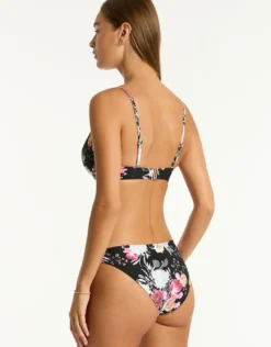 Belle Balconette Bikini Top - Black