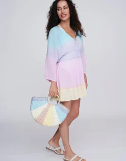 Biarritz Beach Dress - Pastels