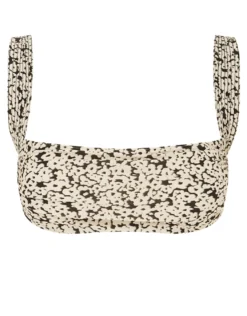 Bisou Vacances Crop Bikini Top - Ditsy Floral