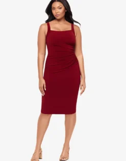 Body Diva Dress - Crimson