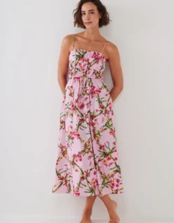 Botanique Dress - Tangy Pink