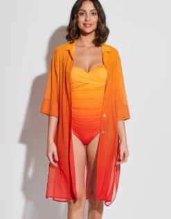 Brasil Midi Beach Shirt - Oro