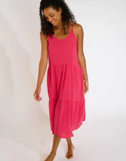 Cameron Laguna Maxi Dress - Framboise
