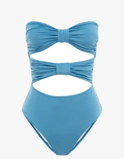 Capri Ruched Holiday One Piece Swimsuit