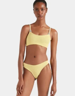 Cassie Beaded Bikini Set - Butter