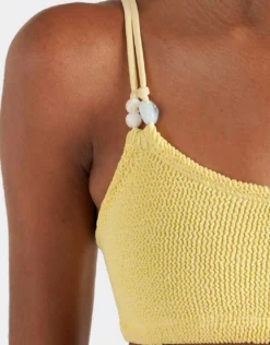 Cassie Beaded Bikini Set - Butter