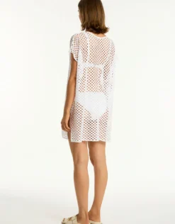 Castaway Kaftan - White