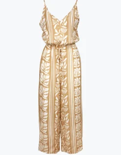 Coastal Bohemia Jumpsuit - Sand Cotton