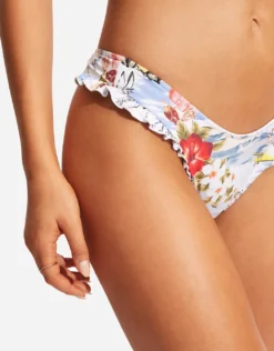 Coast to Coast High Cut Rio Bikini Pant - Powder Blue