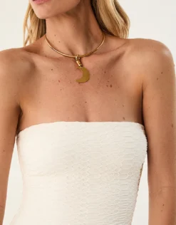 Cobra Burke Short Dress - Savyon White