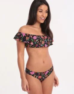 Cocobella Tolvo Off The Shoulder Bikini Top - Black