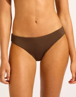 Collective Hipster Bikini Pant - Dark Chocolate