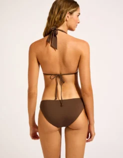 Collective Hipster Bikini Pant - Dark Chocolate