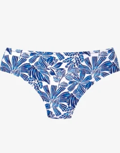Corfu Wide Side Bikini Pant - Blue