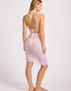 Cotton Gauze Sarong - Blush Pink