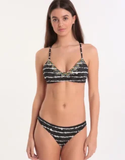 Couture Watamu Pietro Bralette Bikini Top - Black