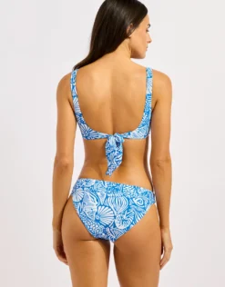 C Shells Reversible Hipster Bikini Pant - Sapphire