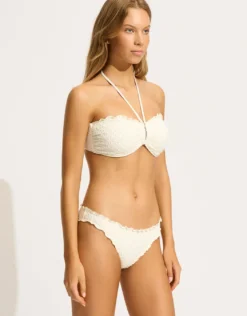 Daydreamer DD U Tube Bikini Top - Vanilla