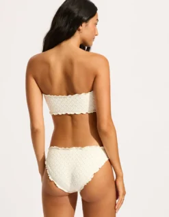 Daydreamer Tube Bikini Top - Vanilla