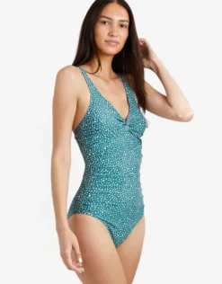Ditsy Dots Simi Swimsuit - Deep Jungle