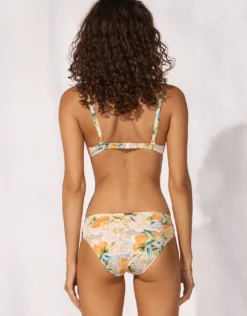 Dolce Whimsy Underwired Bikini Top - Orange Pastels