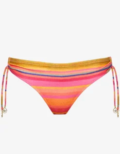Dopamine Stripe Loop Side Bikini Pant - Dopamine Brights
