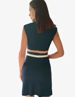 Doris Beach Dress - Navy