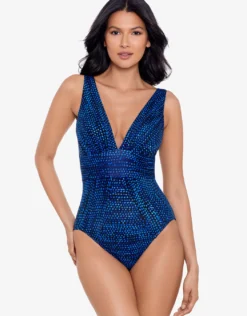 Dot Com Odyssey Swimsuit - Blue