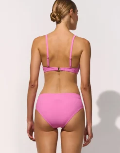 Elements Gathered Bikini Pant - Roselle