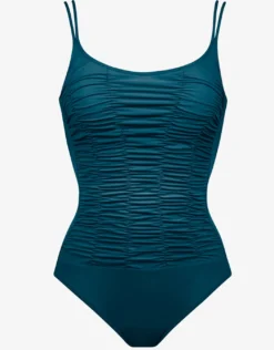 Elements Ruched Underwired Swimsuit - Oceanmist