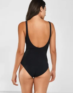 Elements Square Neck Swimsuit - Black