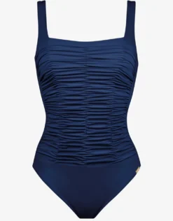 Elements Square Neck Swimsuit - Indigo