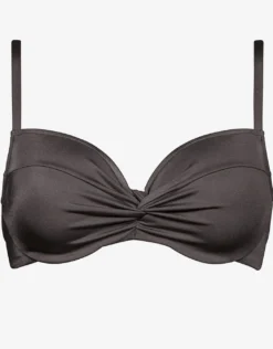 Elevation Underwired Bikini Top - Satin Zinc