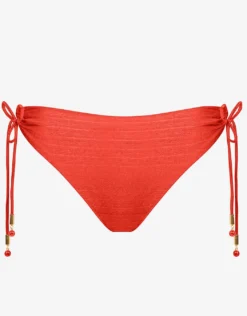 Elyon Loop Side Bikini Pant - Glazed Tangerine