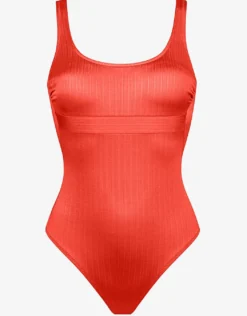 Elyon Tank Swimsuit - Glazed Tangerine