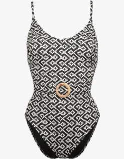 Ethno Craft Swimsuit - Black Canvas